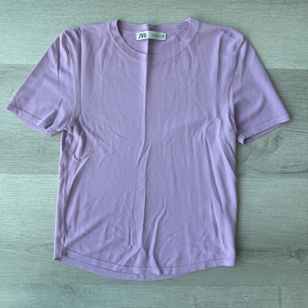 Zara Lilac Shirt